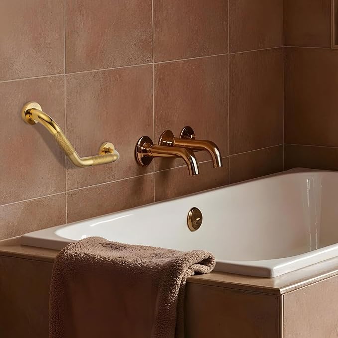 Grab Bars for Bathtubs and Showers- 1-1/4 x 16 Angled Shower Grab Bar for - Image 9