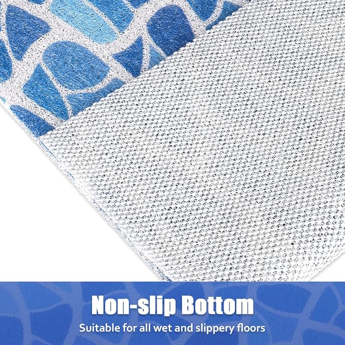Shower Mat Non-Slip, 24x24 Inch, Soft Comfort Bath Mat - Image 2