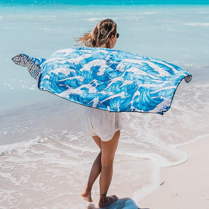 4Monster Microfiber Beach Towel Quick Dry, Super Absorbent Lightweight Travel - Image 5