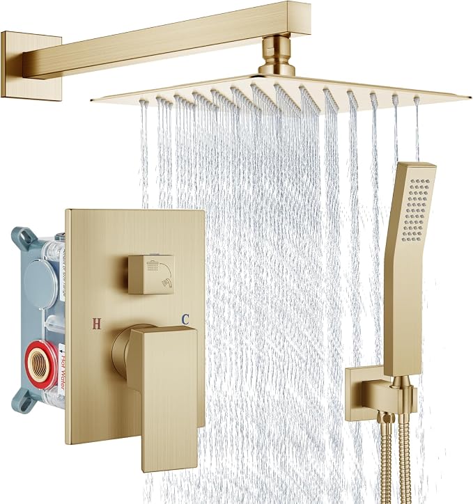 Aolemi Shower Faucet Set Rain Shower System by Aolemi