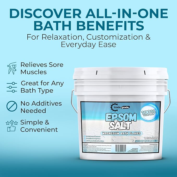 TradeGrade Epsom Salt – Pure Magnesium Sulfate - Image 5