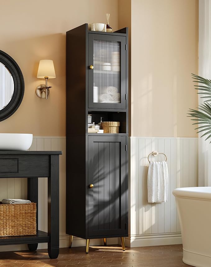 Bathroom Storage Cabinet, Slim Bathroom Storage Cabinet - Image 2