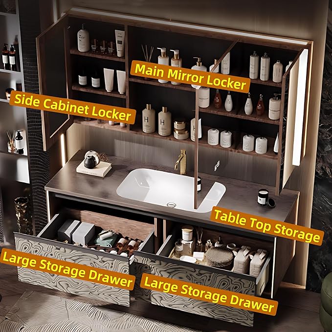 40in Modern Bathroom Vanity Collection - Image 5