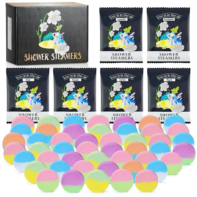 48pcs Aromatherapy Shower Steamers by HiHas