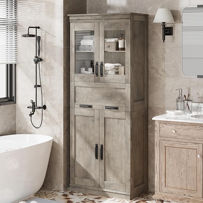 GAOMON 67" Tall Bathroom Cabinet by GAOMON