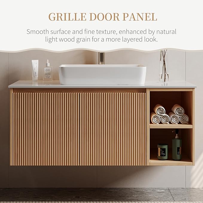 36" Floating Bathroom Vanity - Image 4