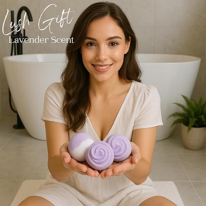 EvolutionUSA Lavender Dreams Bath Bombs - Image 3