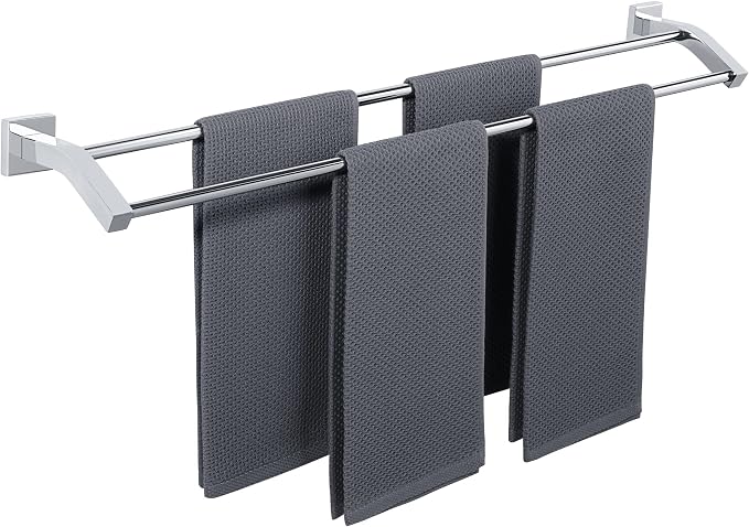 Alise Bath Double Towel Bars Towel Racks by Alise