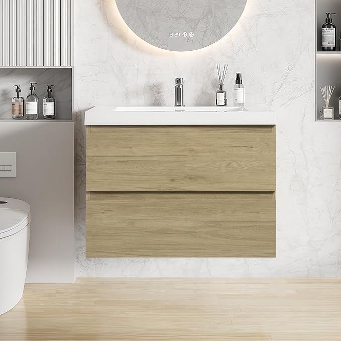 30 Inch Floating Bathroom Vanity by Runave
