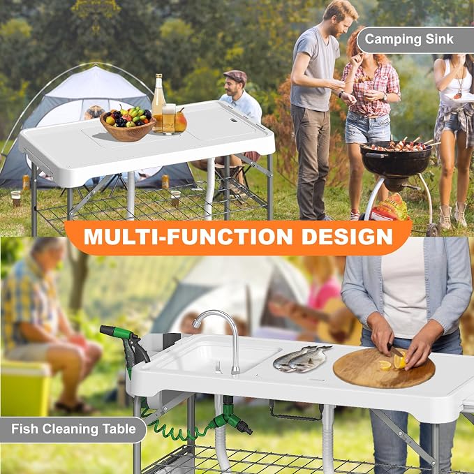 Folding Fish Cleaning Table - Image 6