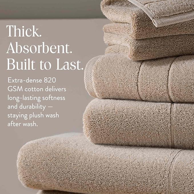 Brooklinen Super-Plush Bath Towel and Hand Towel Set - Image 5