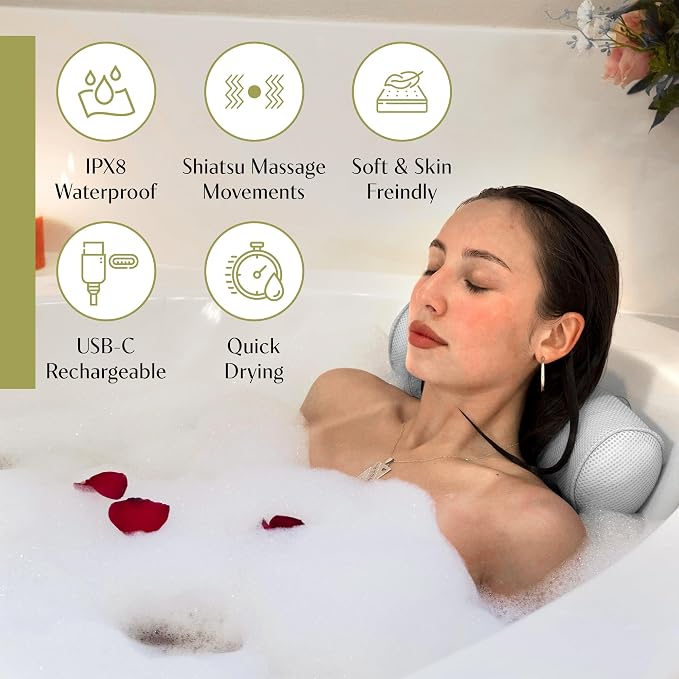 MONET Massaging Bath Pillow - Image 2