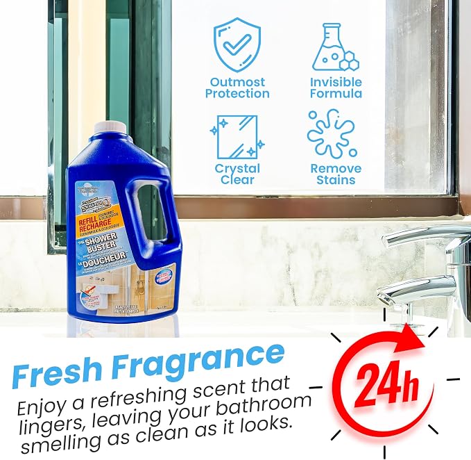 SURF PRO Shower Glass Cleaner Buster Economic Refill - Image 4