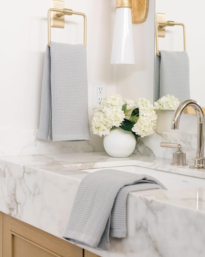 Cozy Earth Waffle Hand Towels - Image 2