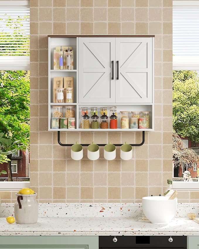 Bathroom Wall Cabinet, Medicine Cabinet Wall Mounted, Over Toilet Storage - Image 5