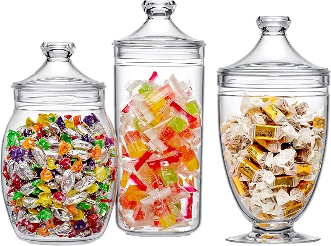 Amazing Abby - Adore - Plastic Apothecary Jars, Acrylic Jars - Image 6