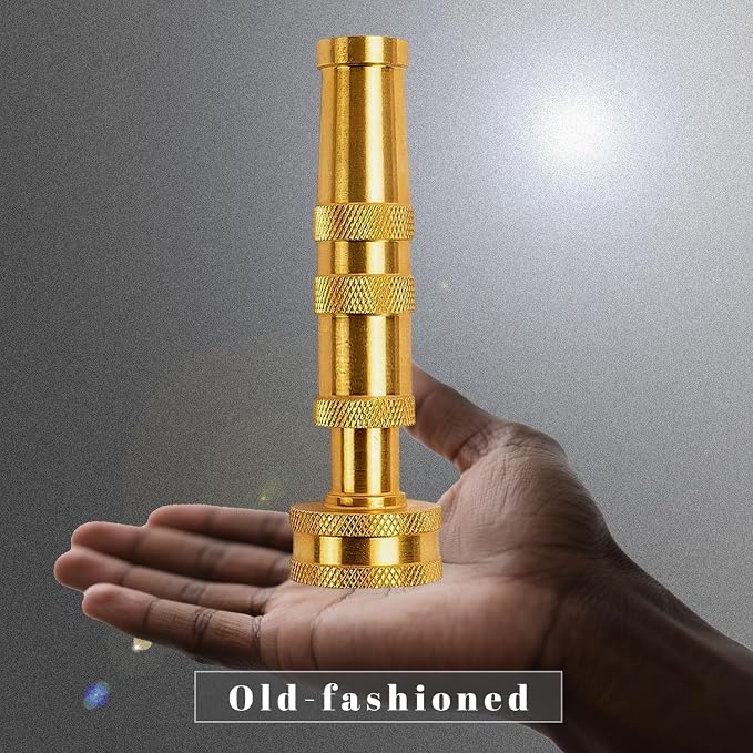Lengthened Rod Garden Hose Nozzle Heavy Duty High Pressure Water Sprayer - Image 5