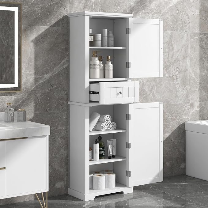 Favfurish Tall Bathroom Storage Cabinet by Favfurish