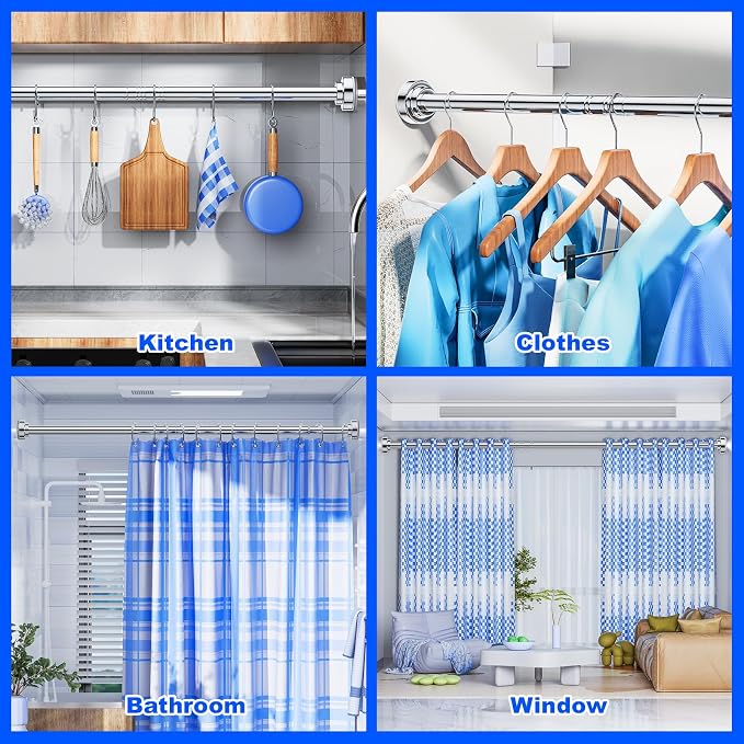 Ausemku Shower Curtain Rod - Image 7