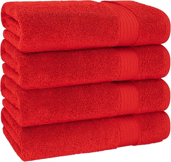 Cotton Paradise 4 Piece Turkish Bath Towels - Image 6