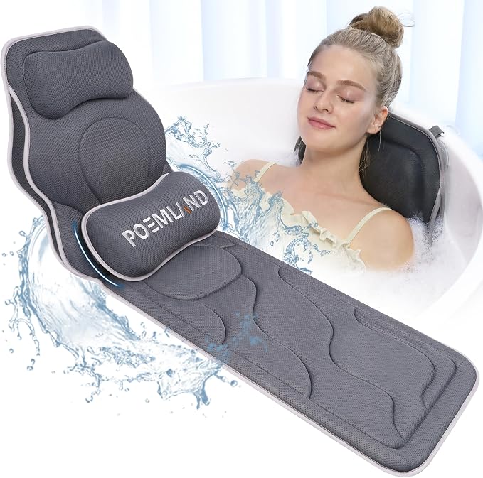 Full Body Bath Pillow for Tub by poemland
