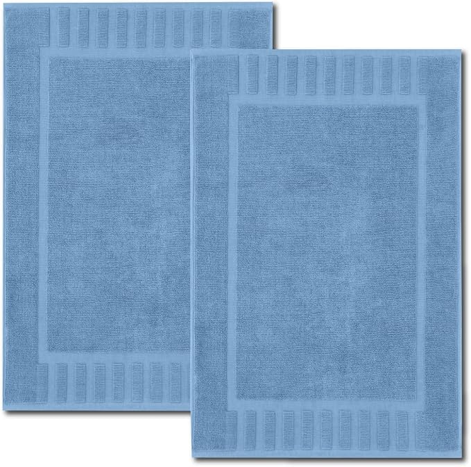White Classic Luxury Bath Mat Floor Towel Set by WhiteClassic
