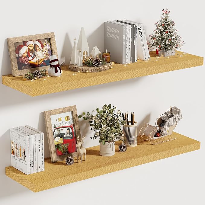 Vivelove 10" Deep Floating Shelves by VIVELOVE