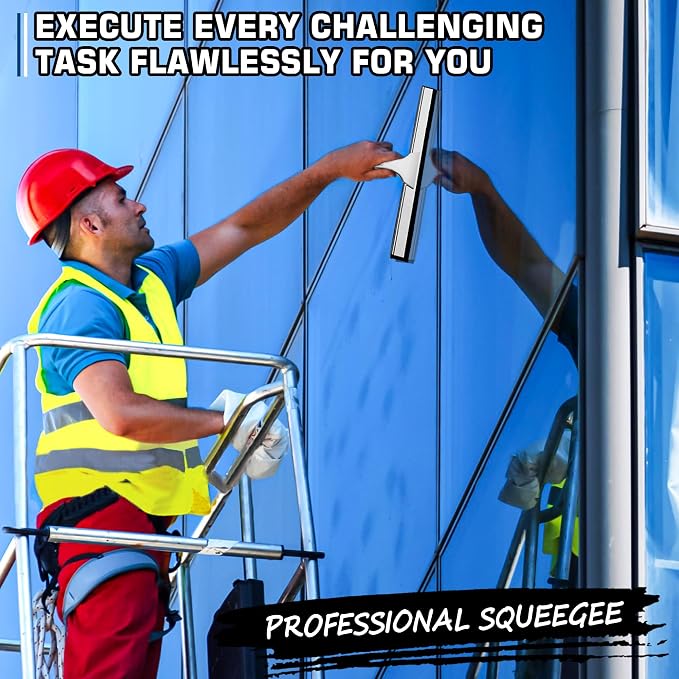 Stainless Steel Shower Squeegee - Image 8