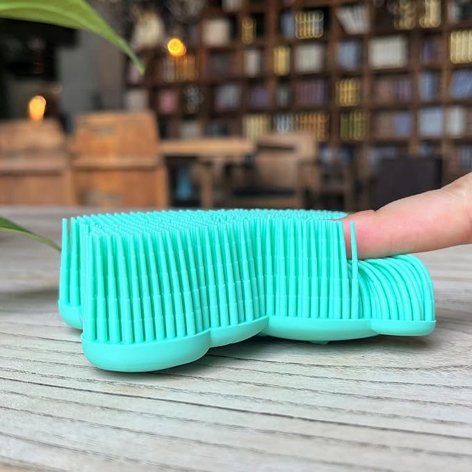 Premium Sensory Brush for Kids or Autism, Soft Silicone Body Scrubber, 2 in 1 - Image 4