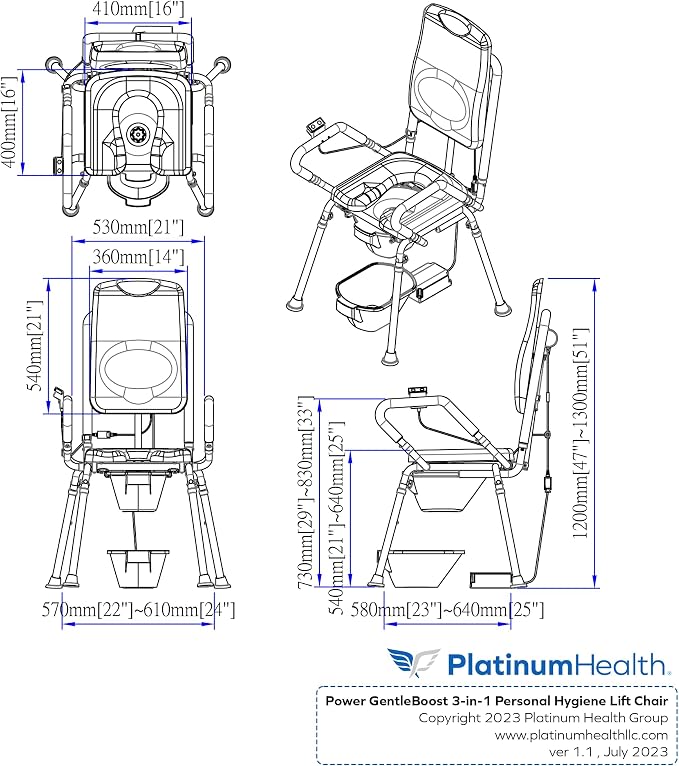 Platinum Health GentleBoost Uplift Raised Toilet Seat - Image 8
