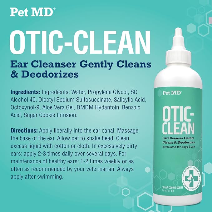 Pet MD Cat & Dog Ear Cleaner - Image 5
