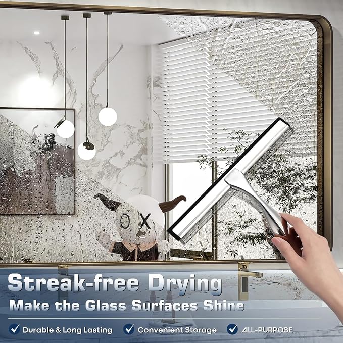 Shower Squeegee for Glass Door - Image 5