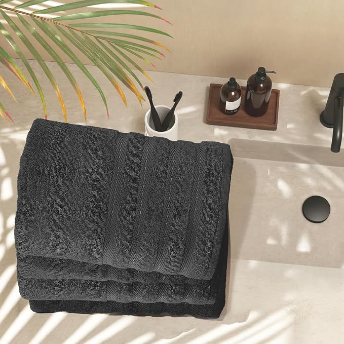 Hearth & Harbor Bath Towels for Bathroom - Image 3