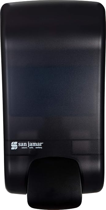 San Jamar SF1300TBK SF1300 Rely Manual Foam Soap Dispenser, 1300 mL - Image 3