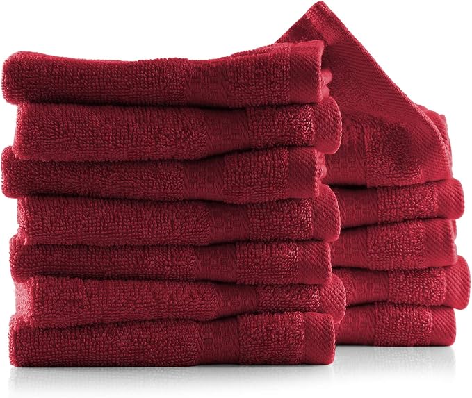 Hearth & Harbor Washcloths 12 Pack by HearthHarbor