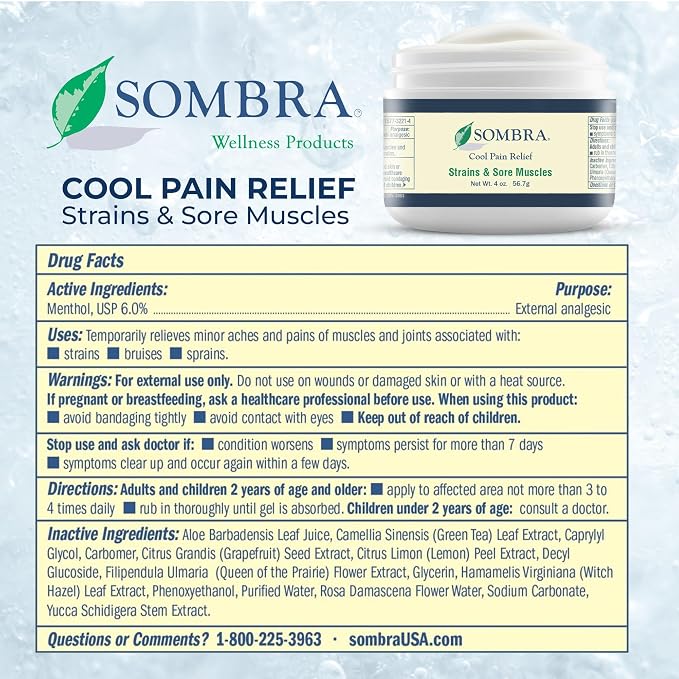 Sombra Original Cool Therapy Gel Cold Pain Relief - Image 7