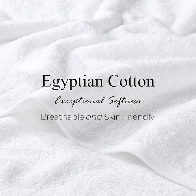 Superior Egyptian Cotton 10-Piece Face Towel Set, Small Towels - Image 7