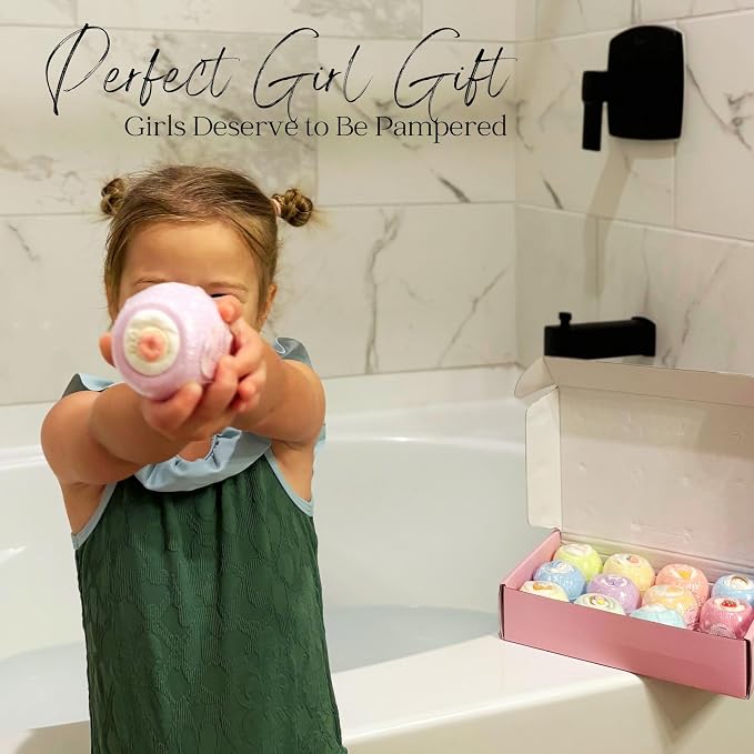 EvolutionUSA 12pc Bloom Bath Bombs - Image 3