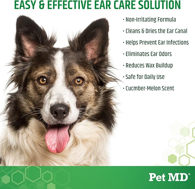 Pet MD Otic Clean Dog Ear Cleaner - Image 3