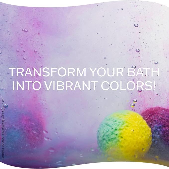 Crayola Colorful Scented Bath Bombs - Image 9