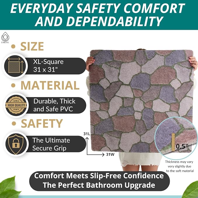 Square Shower Mat - Image 3