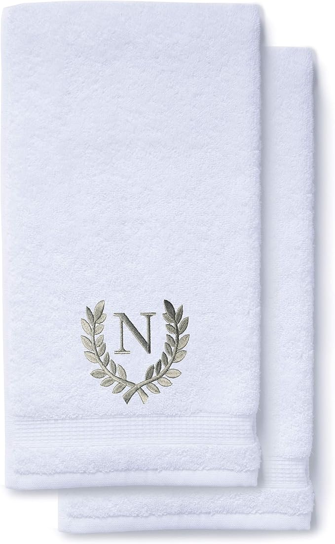 Decorative and Monogrammed Hand Towels by Turquaz