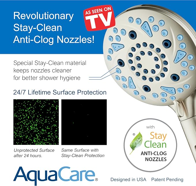 AquaCare High Pressure 10 Spray Mode Filtered Showerhead - Image 8