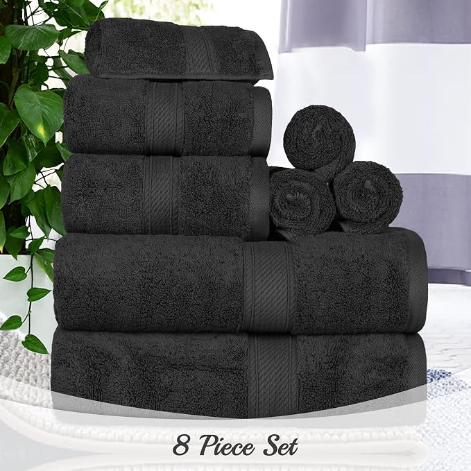BLUENILEMILLS Madison Egyptian Cotton Towels, Towel Set - Image 7