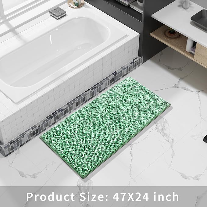 Yimobra Luxury Bathroom Rugs, Extra Soft Chenille Mats - Image 6