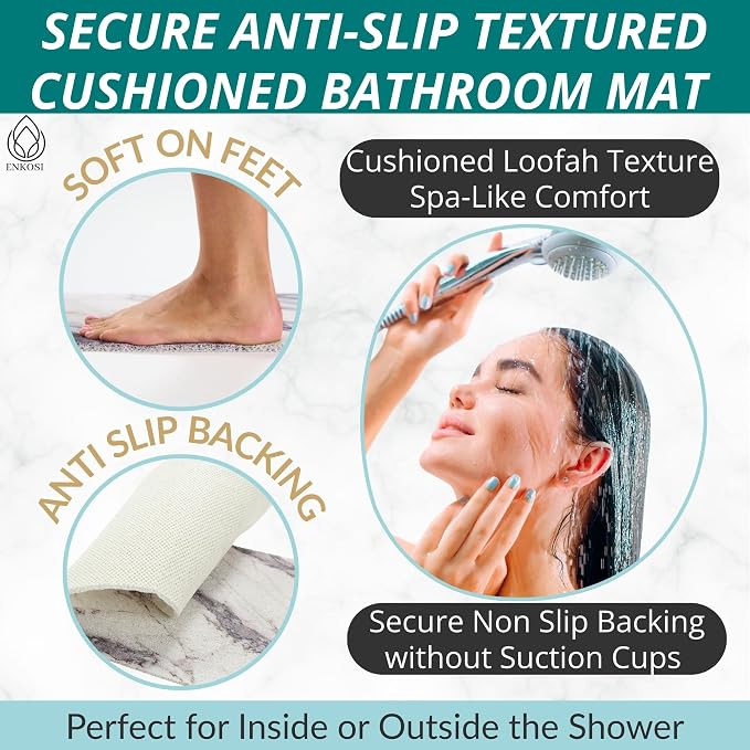 Extra Large Square Shower Mat Non Slip - Image 2