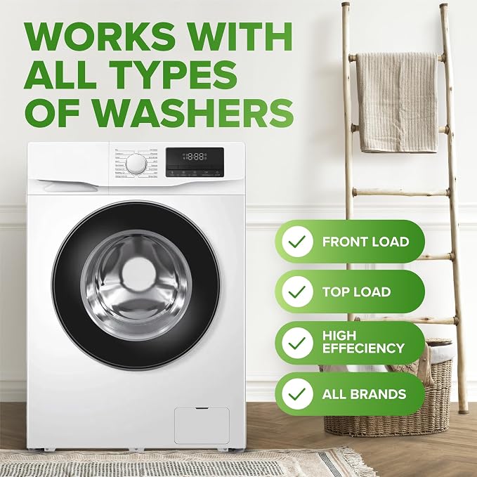 Renuv Heavy Duty Washing Machine Cleaner Descaler Tablets - Image 4