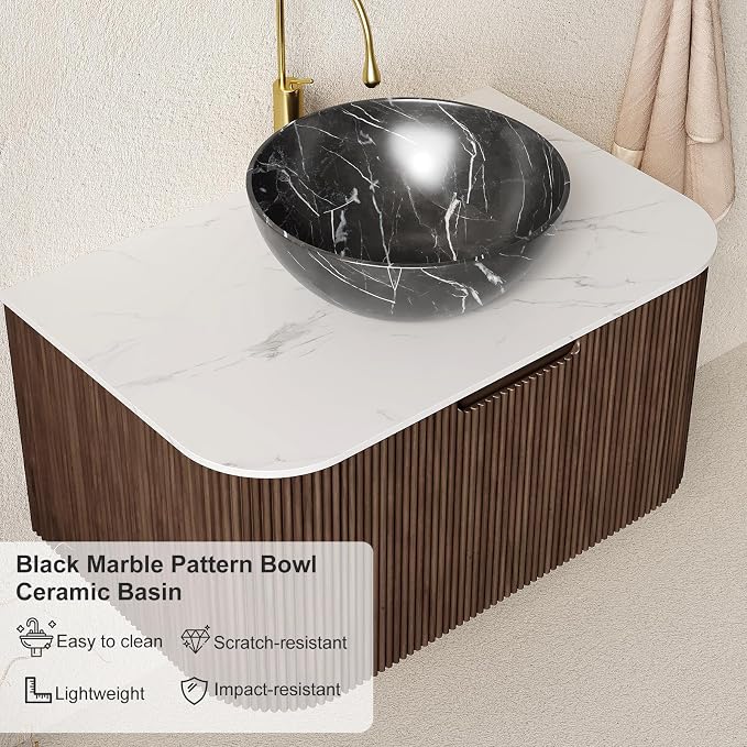 24" Floating Bathroom Vanity - Image 4