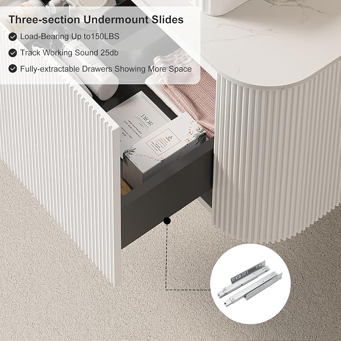 36" Floating Bathroom Vanity - Image 5