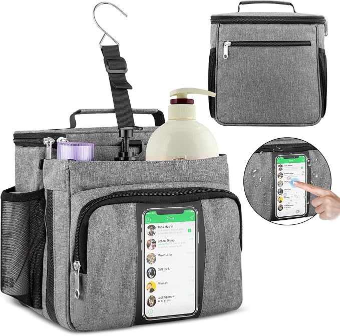 Bukere Portable Shower Caddy Tote Bag by Bukere